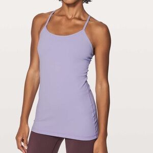 lululemon athletica Power Y Tank in Light Purple 6